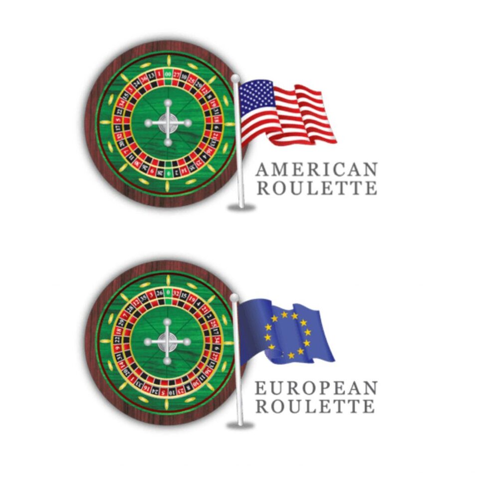 Sự khác biệt giữa Roulette Mỹ và Roulette châu Âu